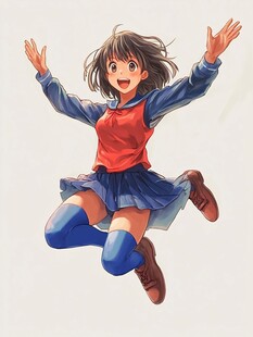 西瓜影院治愈系漫画角色圆形头像